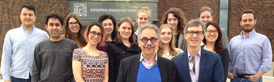 Outgoing and incoming members of the Osgoode EJS Clinic, spring 2016